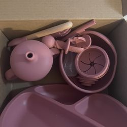 Plate Food For Baby Girl 👧🏻 