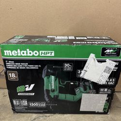 METABO HPT MultiVolt 2-in 18 -Gauge Cordless Straight Brad Nailer (Battery Included and Charger Included)