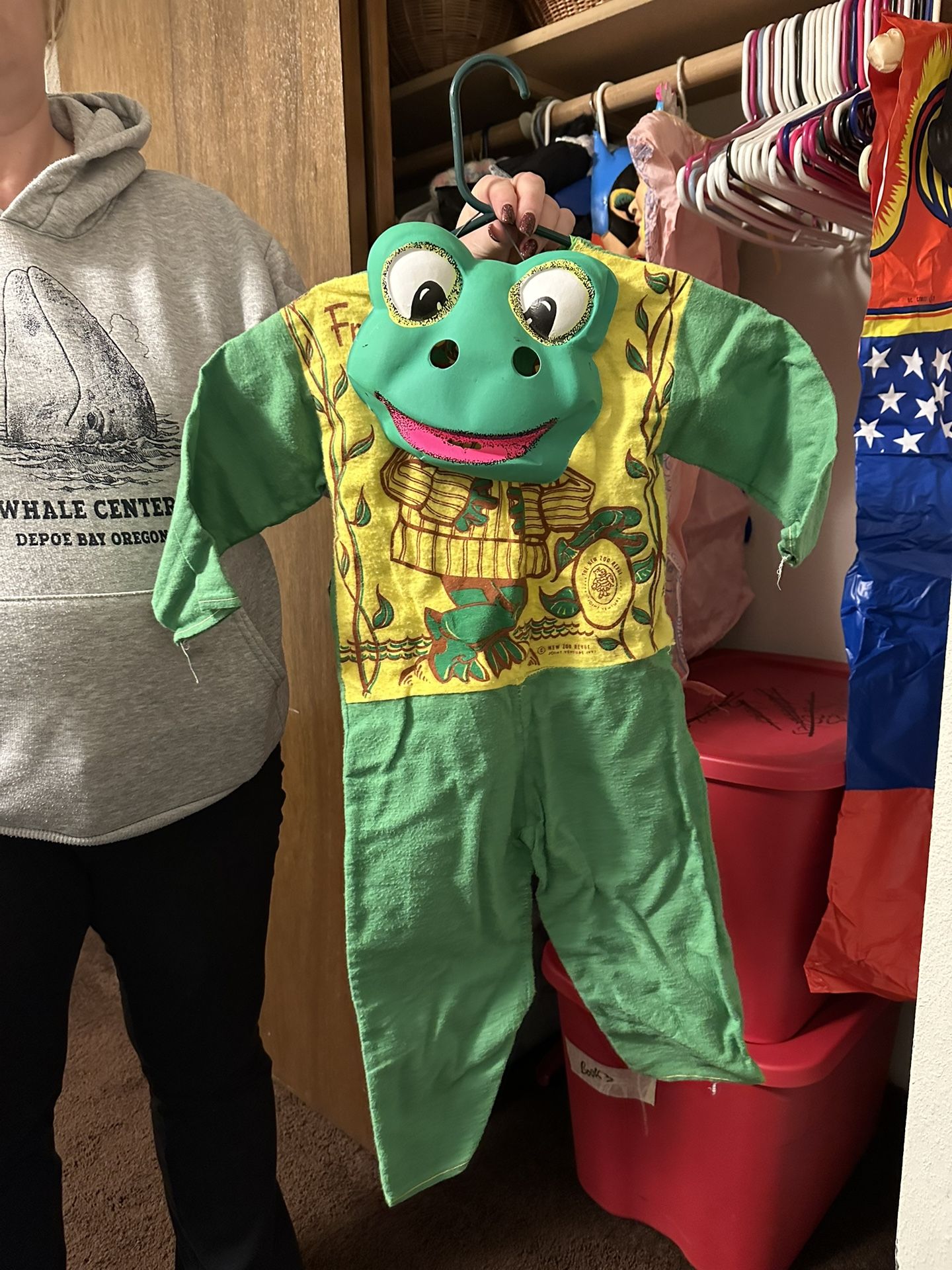 Kusan 1978 Vintage The New Zoo Revue Freddy The Frog Masquerade Halloween Costume