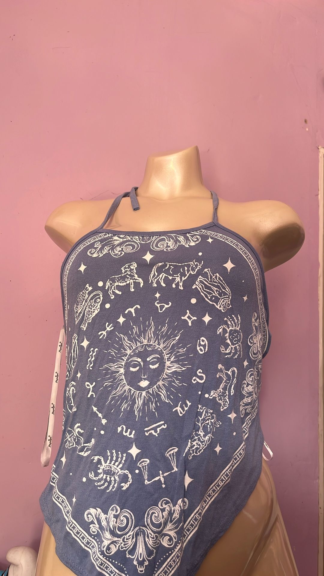 Boho Halter Top
