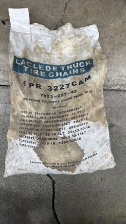 Tire Chains  3227CAM