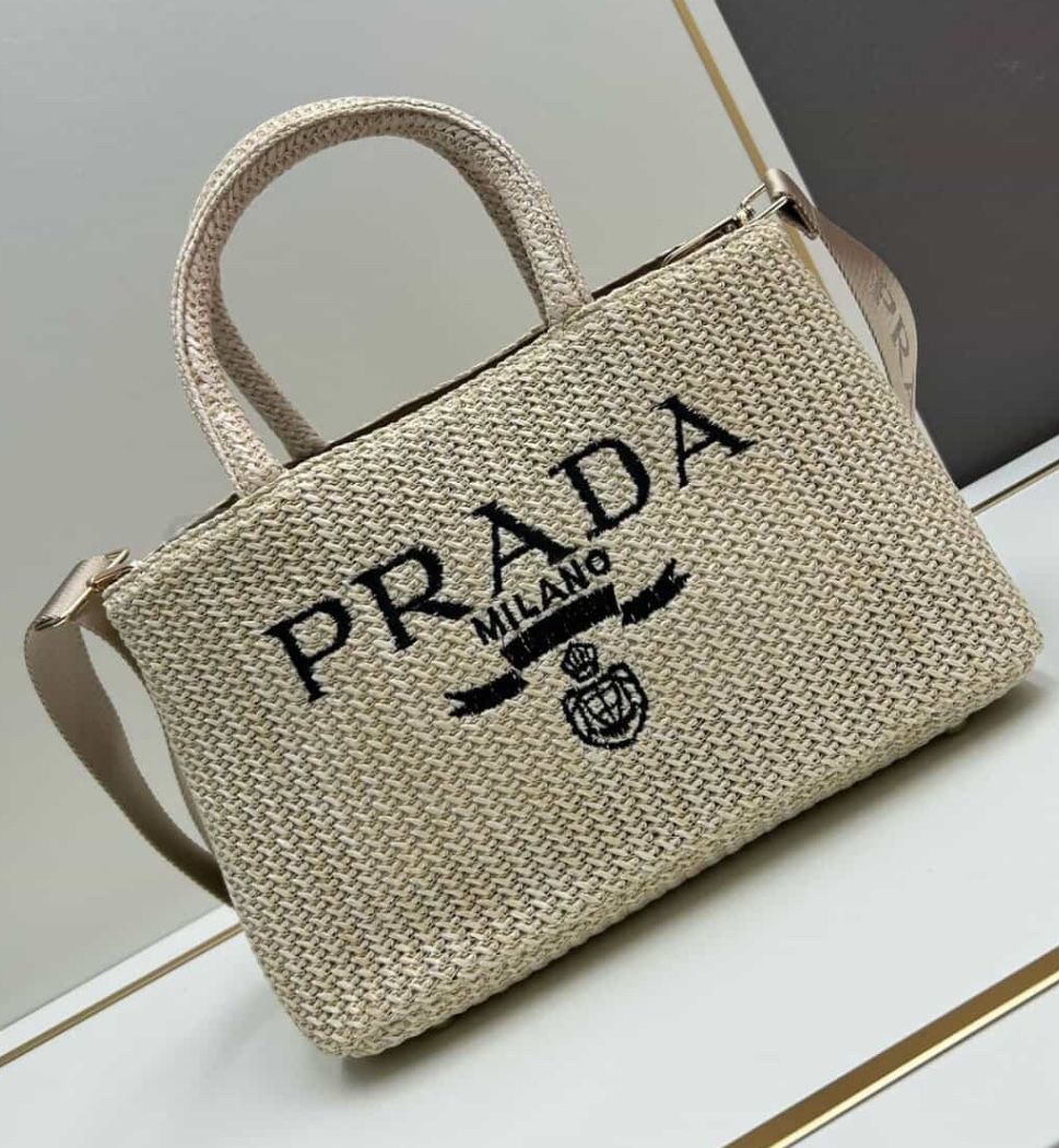Prada Women’s Crochet Tote Bag