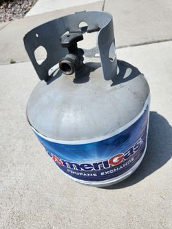propane tank - 15 lbs
empty
$5