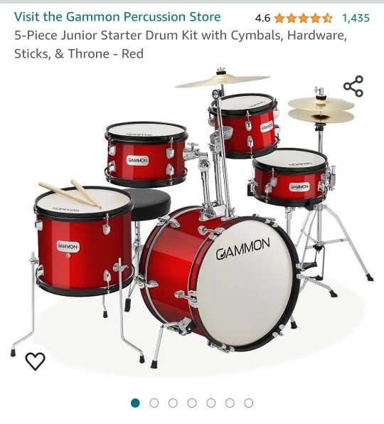 New Drum Set For Youngs Musicians 