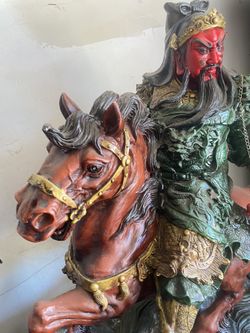 guan gong warrior horse
