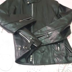 Classic leather gear.