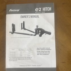 Weight Distribution Hitch