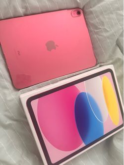 Pink iPad 10th Gen