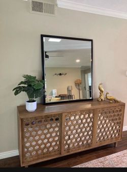 Mid Century Modern 196O’s Merton Gershon for American of Martinsville Beveled Mirror (Gorgeous)
