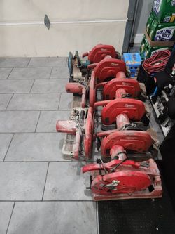 Chop saws metal and wood
