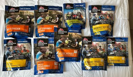Backpacking food haul!