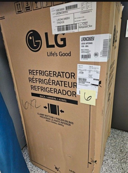LG 6.0 cu. ft. Single Door Refrigerator