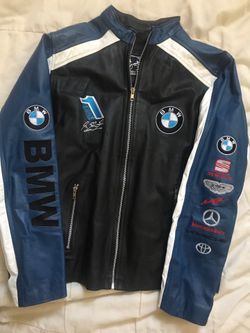 Used genuine leather jacket