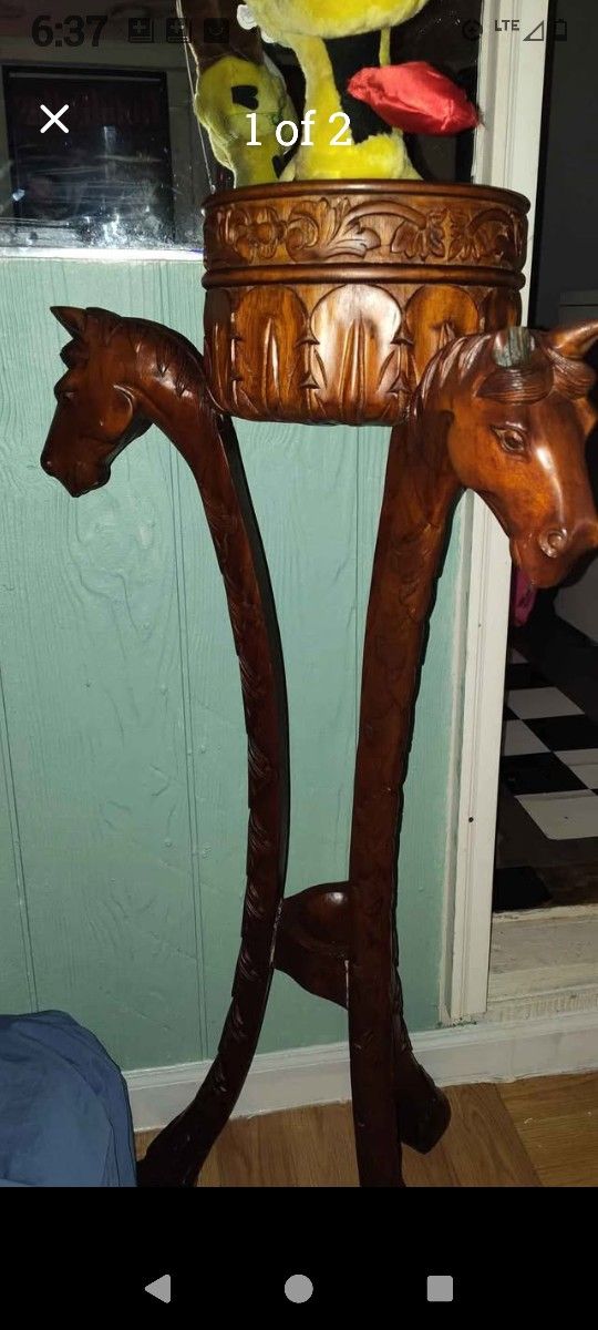 Camera Hand Carved