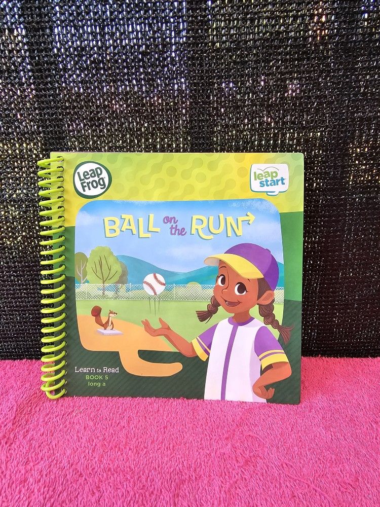 Leapfrog Leapstart Ball On The Run Learn To Read Learning Educational Book #5