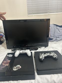 PlayStation 4 , PS4 Slim 1TB , Monitor