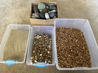 Aquarium/Terrarium Sand, Gravel, Rocks and Substrate