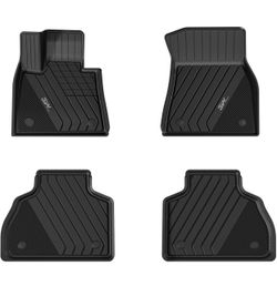3W Floor Mats Compatible for BMW X7 6 Seats (2020-2024)