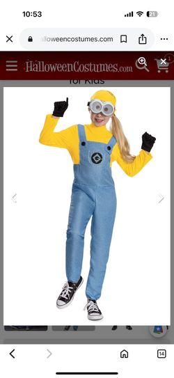 Kid's Despicable Me Minion Costume