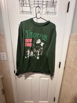 Green sweatshirt