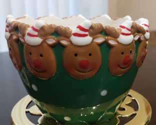 Christmas Reindeer Ceramic Bowl