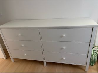 IKEA Kilberget 6-drawer Dresser (White)