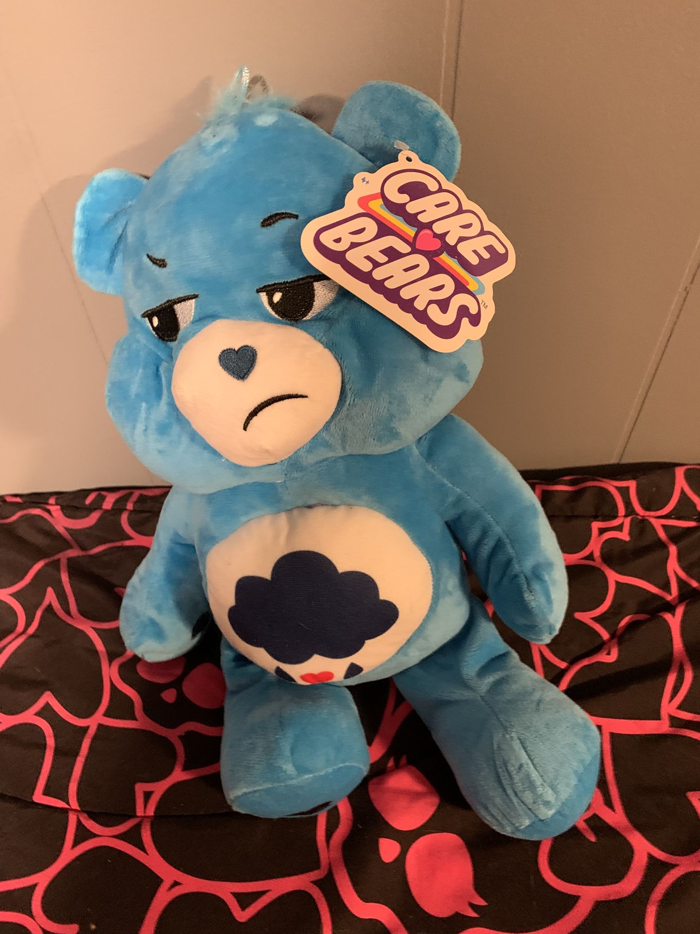 Great Gift! Care Bear Grumpy Bear Soft Plush Toy