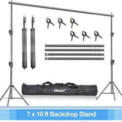 Emart 7x10 Black Backdrop