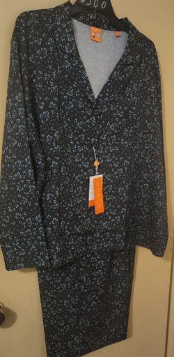 2pc Men's Pajama Set Plus Size 