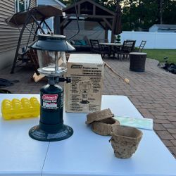 Two Mantle Lantern .