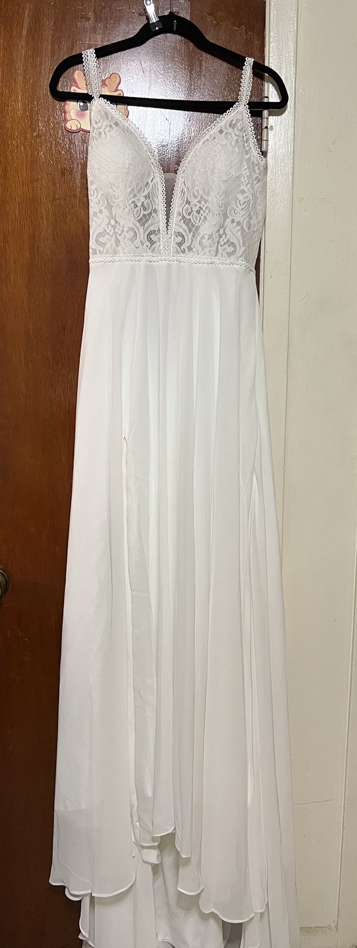 Sleeveless Wedding Dress