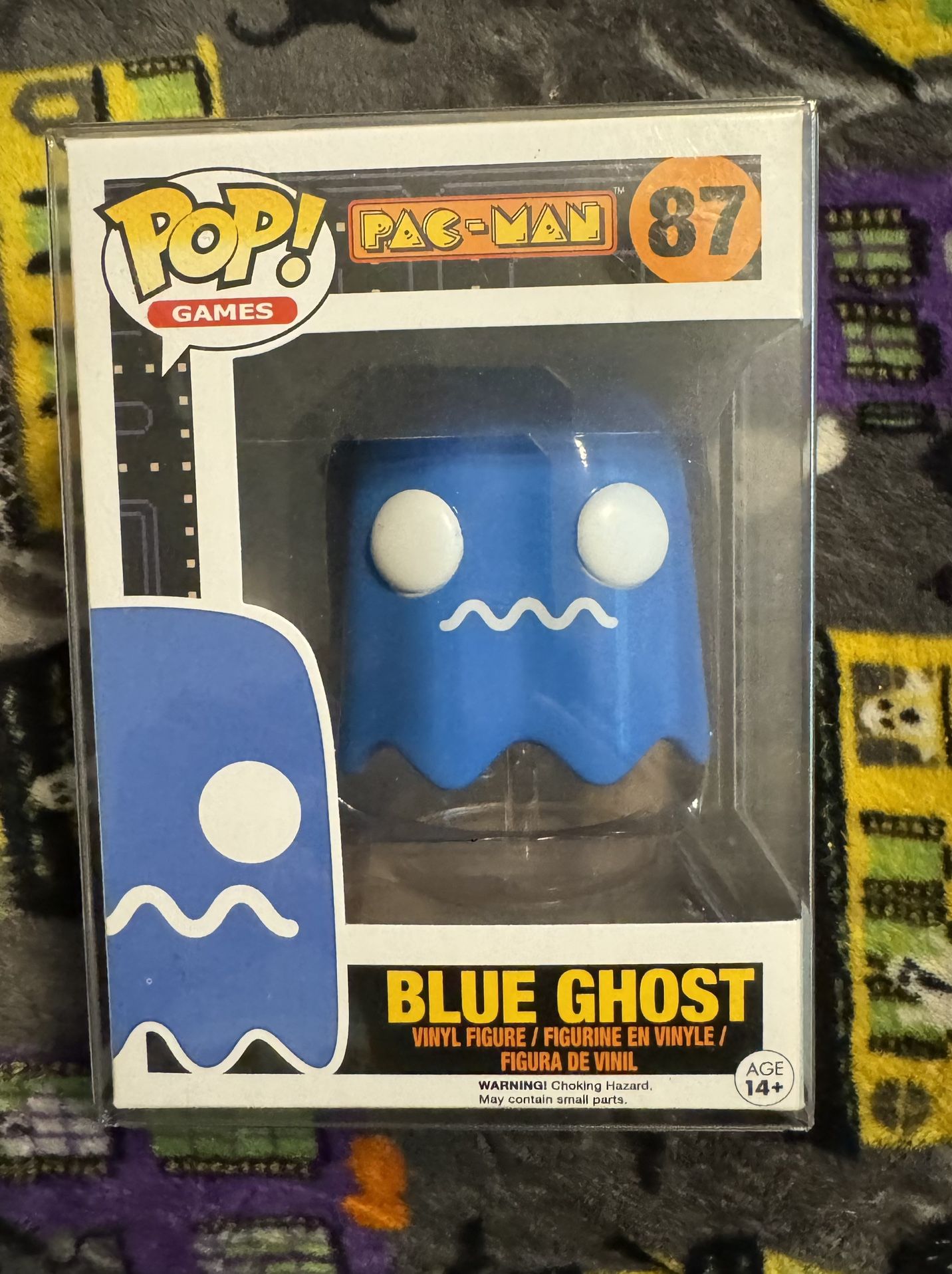 Funko Pop! Pac-Man - Blue Ghost #87 Vaulted