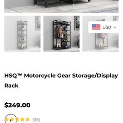 HSQ™ Motorcycle Gear Storage/Display Rack