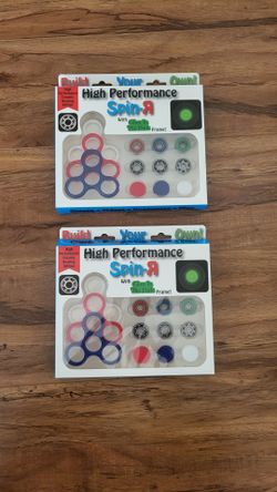 Build Your Own High Performance Spin Fidget Spinner Ceramic Bearing Anxiety Toy New ( $10 each).