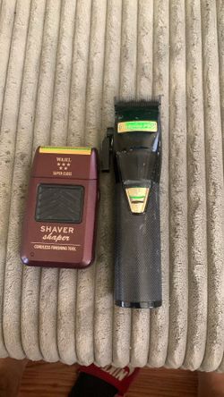 5 star wahl shaver & babyliss pro clipper
