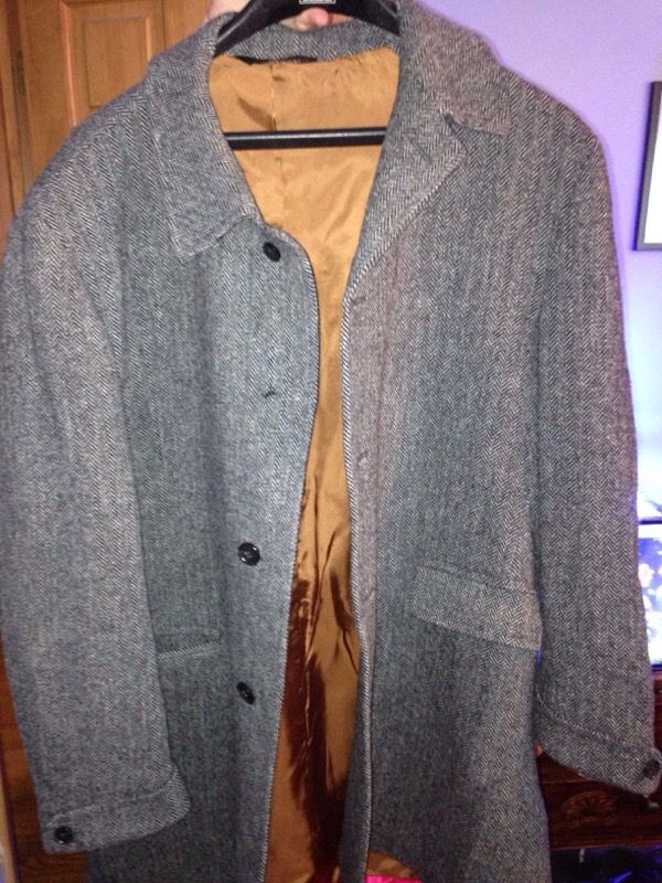 Joseph m bank men's over coat size 48R