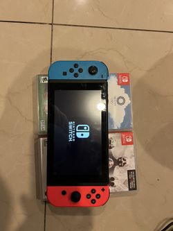 Nintendo Switch + Games