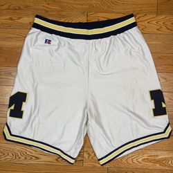 Rare Authentic Team issued University Of Michigan Shorts - Fab Five sz: 40 L/XL