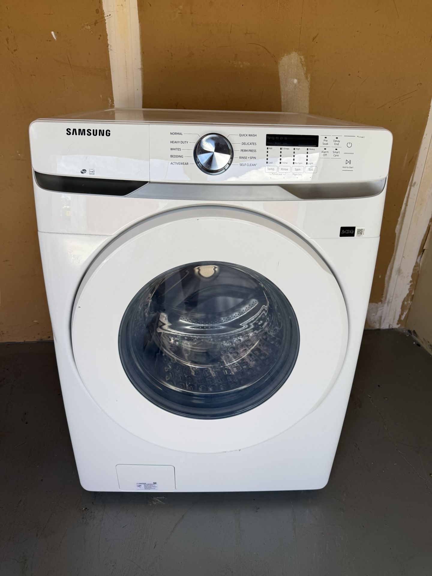 Washer and dryer