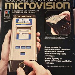 Milton Bradley Microvision - 1979