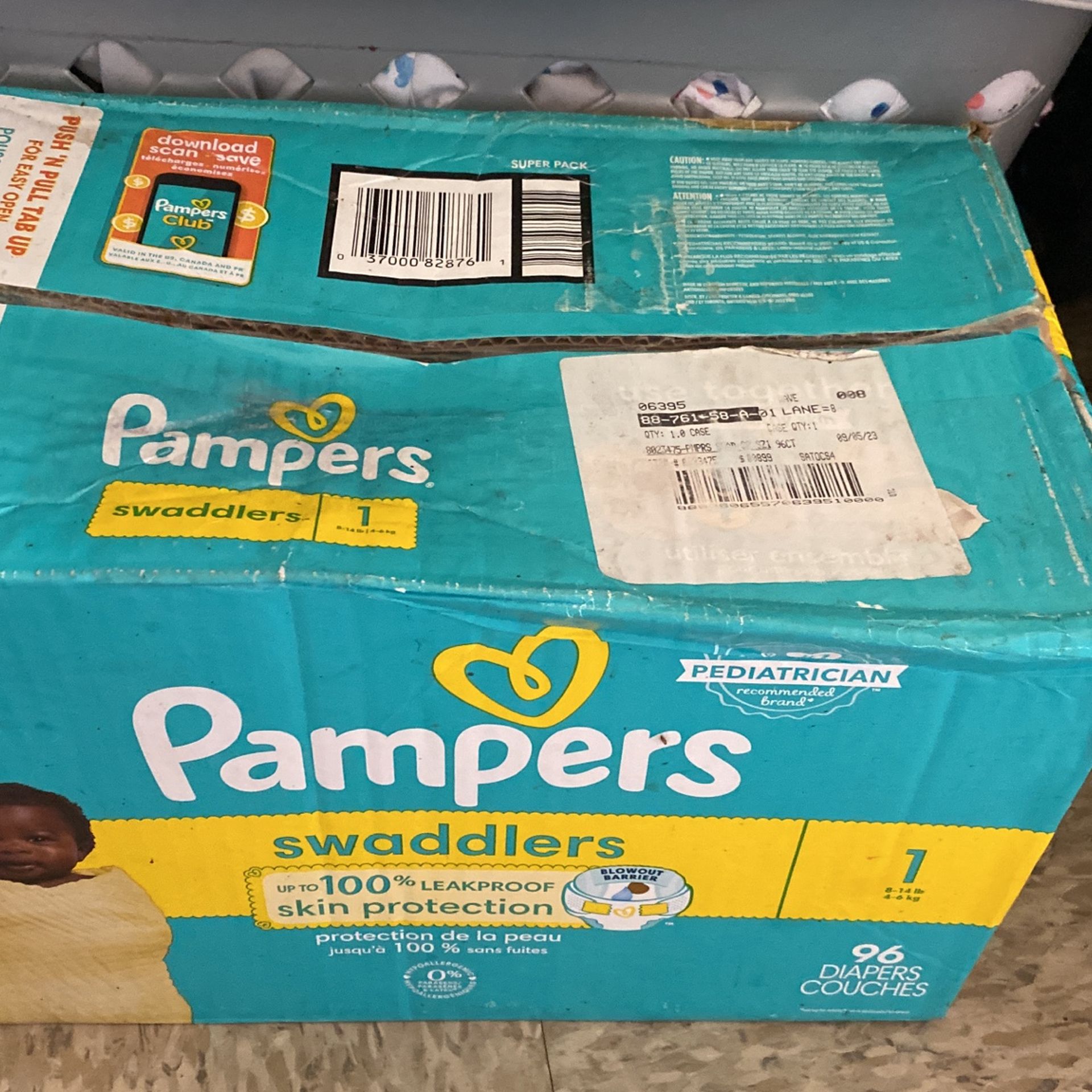 Pampers Swaddles Size 1