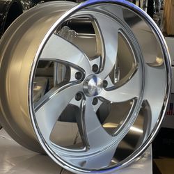 Us Mags Desperado 5  Staggered 22x8.5 - 22x10.5 ( Back in Stock )  For Obs Or C-10 🔥🔥🔥