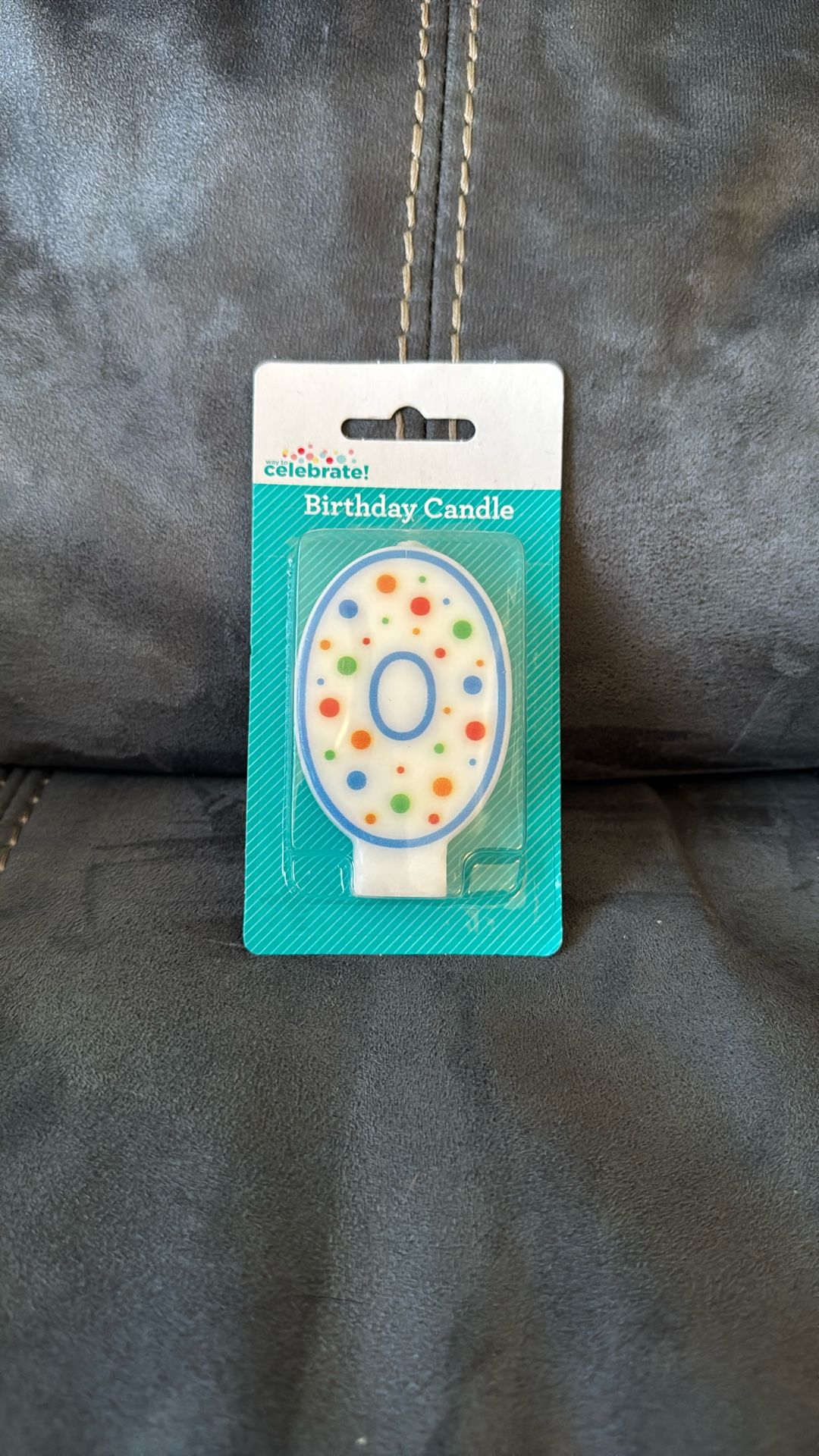 New Number 0 Birthday Cake Candle Way To Celebrate