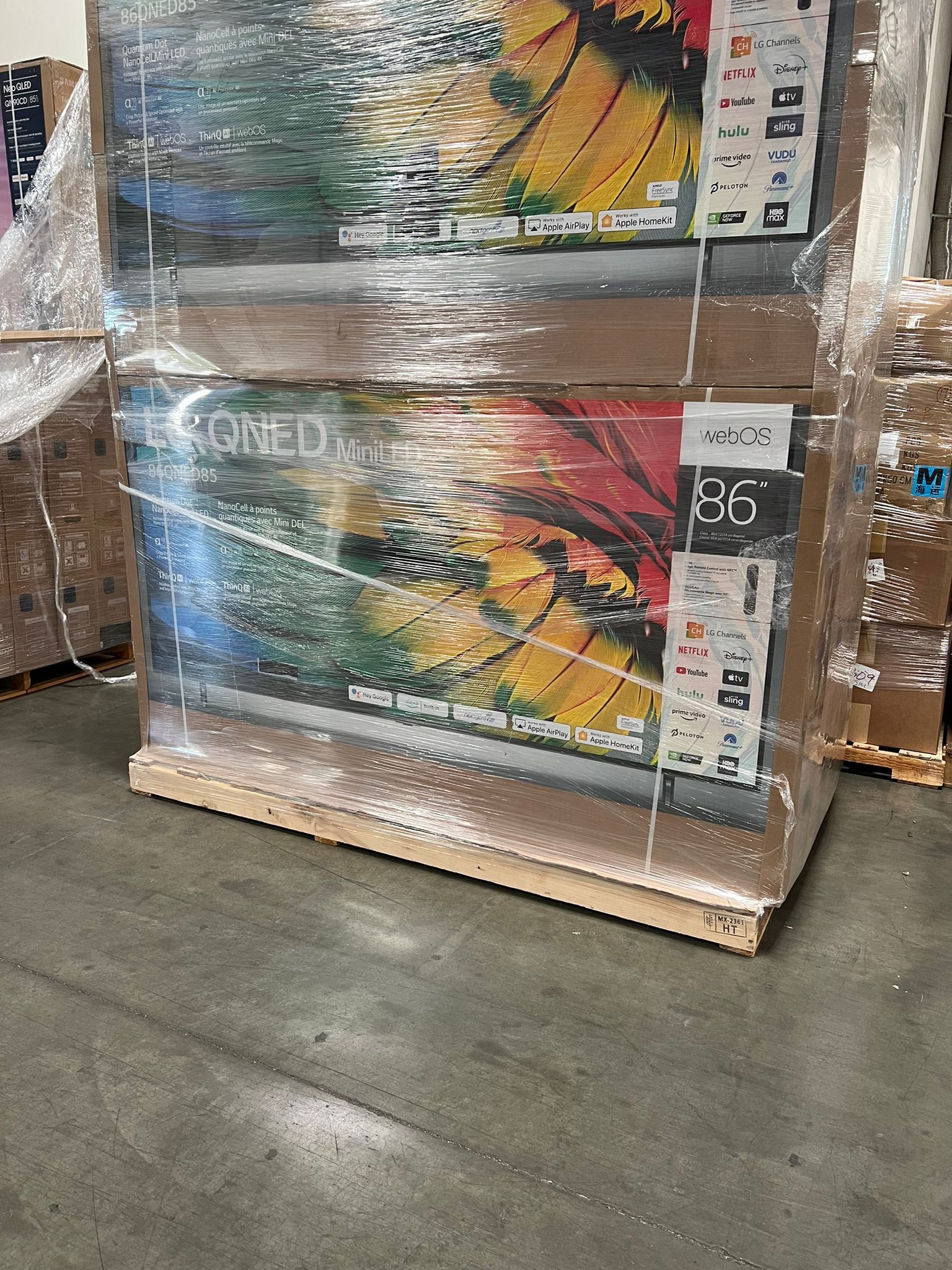 Lg 86” QNED 85series 4k Smart Tv 120hz HDMI 2.1