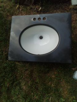 Black Granite Vanity Top