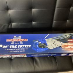 Marshalltown 24” Tile Cutter – Porcelain / Ceramic – New , 
