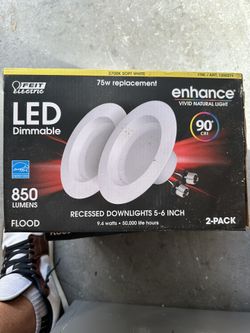 Recessed Downlights 5-6 inch 2700k Soft White