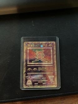 OLD MEW POKEMON CARD
