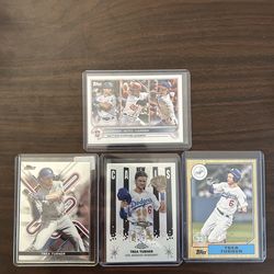 Dodgers Trea Turner (4) card lot