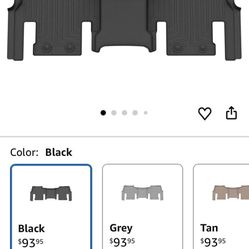 2022 Jeep 2nd Row WeatherTech Floor Liner